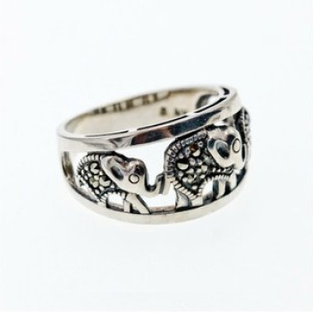 925 Sterling Silver Marcasites 