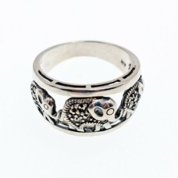 925 Sterling Silver Marcasites 