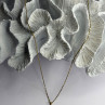 925 Sterling Silver Gold Plated Angel Cz Necklace