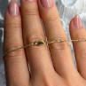 925 Sterling Silver Gold Plated Angel Cz Necklace