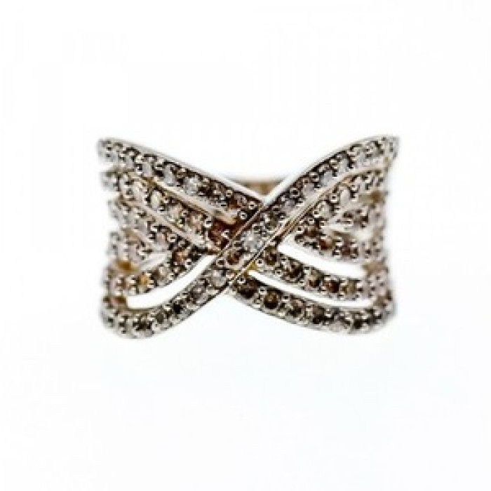 925 Sterling Silver CZ Ring Size 6.5