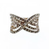 925 Sterling Silver CZ Ring Size 6.5