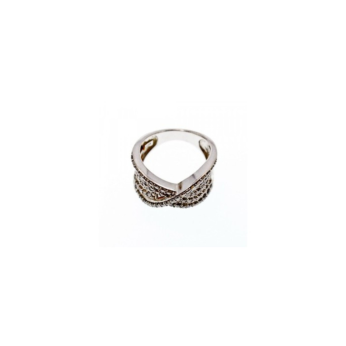 925 Sterling Silver CZ Ring Size 6.5