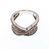 925 Sterling Silver CZ Ring Size 6.5
