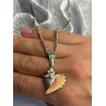 925 Sterling Silver Conch Shell Necklace