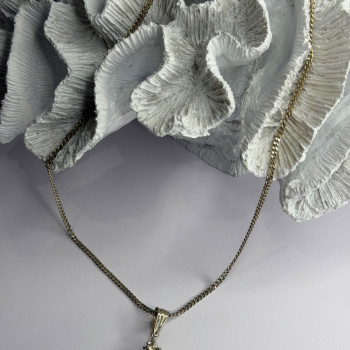925 Sterling Silver Conch Shell Necklace