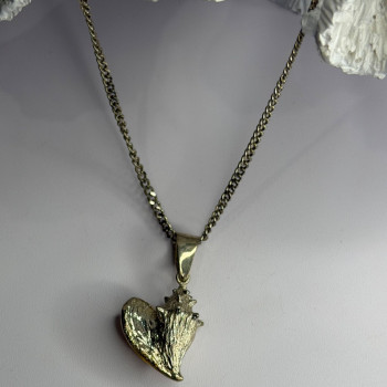 925 Sterling Silver Conch Shell Necklace