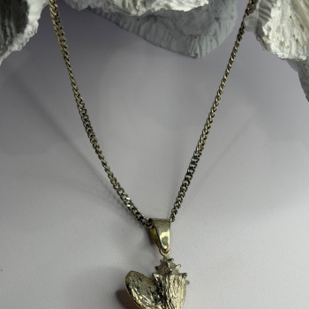 925 Sterling Silver Conch Shell Necklace