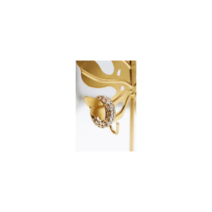 925 Sterling Silver Gold Plated Sapphires Openwork Ring Size 7.5