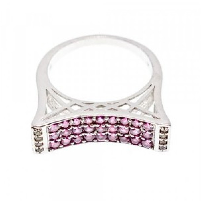 925 Sterling Silver CZ Ring Size 10.5