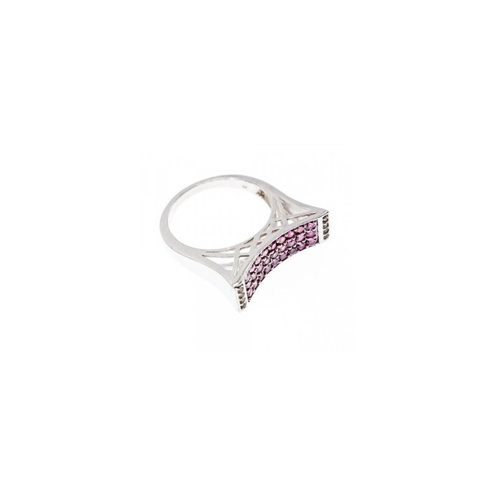 925 Sterling Silver CZ Ring Size 10.5