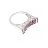 925 Sterling Silver CZ Ring Size 10.5