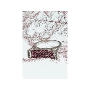 925 Sterling Silver CZ Ring Size 10.5