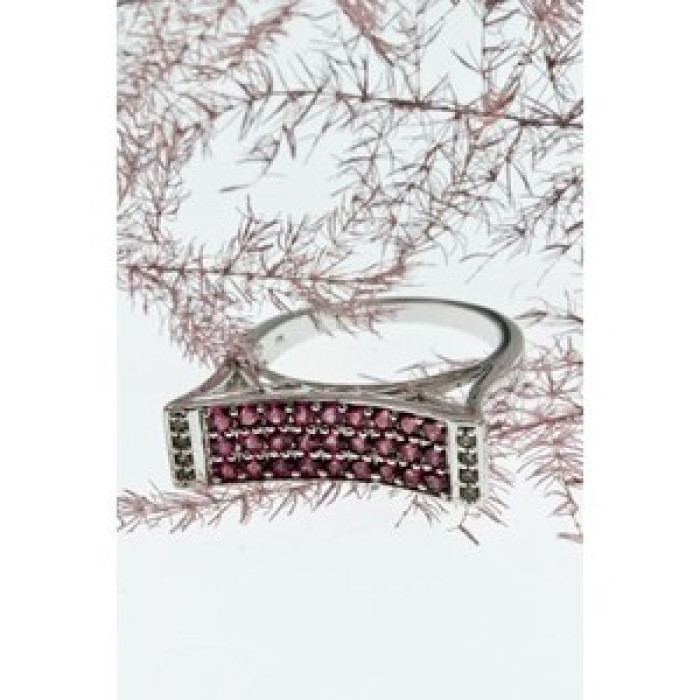 925 Sterling Silver CZ Ring Size 10.5
