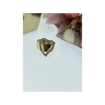 925 Sterling Silver Gold Plated CZ 