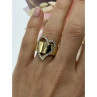 925 Sterling Silver Gold Plated CZ 