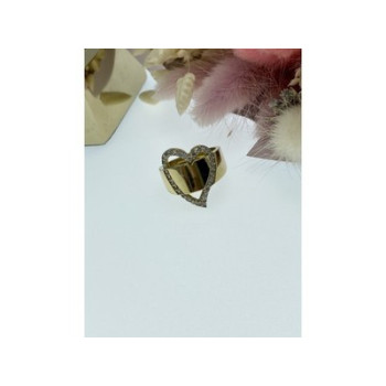 925 Sterling Silver Gold Plated CZ 