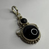 Vintage 925 Sterling Silver Agate Pendant Length 2 in