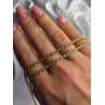 Italy 925 Sterling Silver Gold Plated Chain
