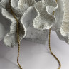 Italy 925 Sterling Silver Gold Plated Chain