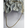 Italy 925 Sterling Silver Gold Plated Chain