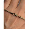 Italy 925 Sterling Silver Gold Plated Chain