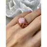 925 Sterling Silver Gold Plated Morganite 