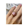 925 Sterling Silver Gold Plated Morganite 