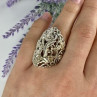 Vintage 925 Sterling Silver Ring Size 7.5
