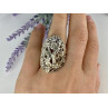 Vintage 925 Sterling Silver Ring Size 7.5