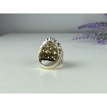 Vintage 925 Sterling Silver Ring Size 7.5