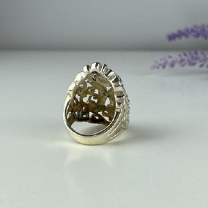 Vintage 925 Sterling Silver Ring Size 7.5