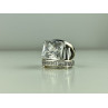 925 Sterling Silver CZ Ring Size 6.5