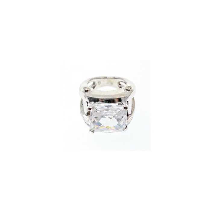 925 Sterling Silver CZ Ring Size 6.5