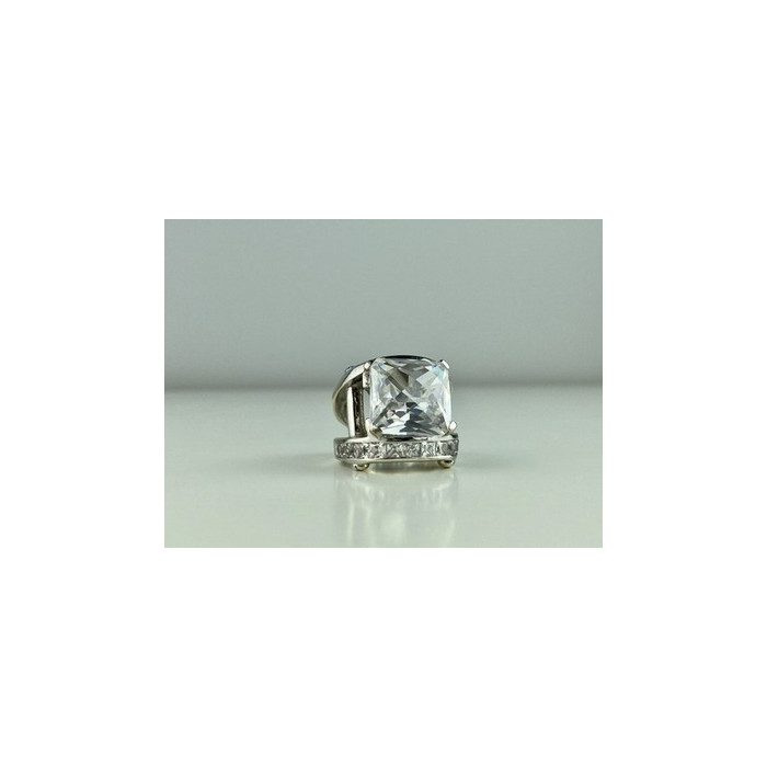 925 Sterling Silver CZ Ring Size 6.5