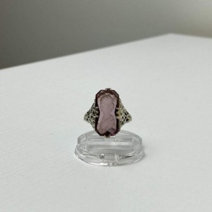 925 Sterling Silver Pink Agate 