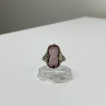 925 Sterling Silver Pink Agate 
