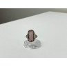 925 Sterling Silver Pink  Agate 