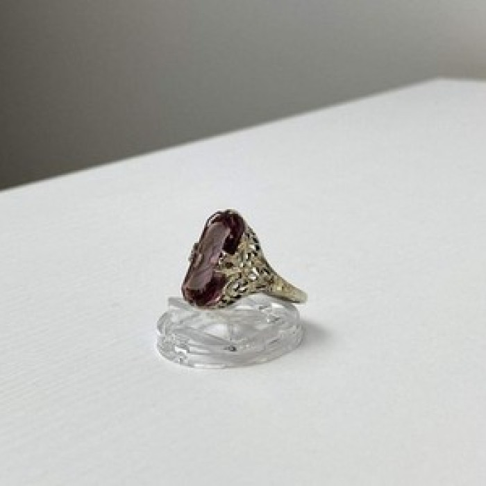 925 Sterling Silver Pink Agate 