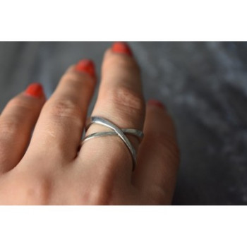 Handmade 925 Sterling Silver Ring Size 7.5