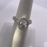 925 Sterling Silver CZ Ring Size 5.5