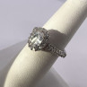 925 Sterling Silver CZ Ring Size 5.5