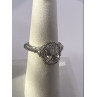 925 Sterling Silver CZ Ring Size 5.5