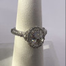 925 Sterling Silver CZ Ring Size 5.5