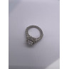 925 Sterling Silver CZ Ring Size 5.5