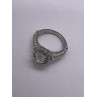 925 Sterling Silver CZ Ring Size 5.5