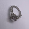925 Sterling Silver CZ Ring Size 5.5