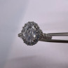 925 Sterling Silver CZ Ring Size 5.5