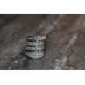 Beautiful 925 Sterling Silver CZ Ring Size 6.5