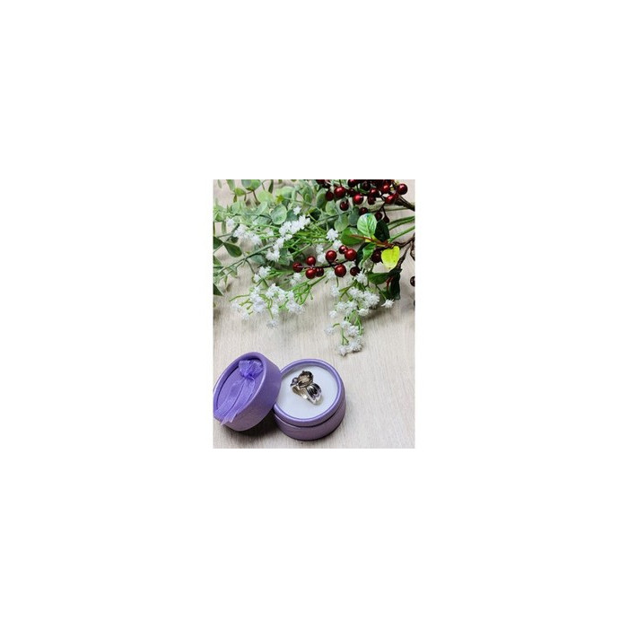 925 Sterling Silver Hessonite Ring Size 7.5